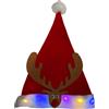 Giocoplast Natale Cappello Babbo Decorato Renna e Luci a Batteria