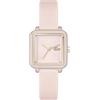 Lacoste Orologio con Movimento al Quarzo a Tre Lancette da Donna Collezione LACOSTE.12.12 FLOW con Cinturino in Silicone Rosato - 2001388