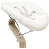 Stokke Newborn Set Stokke Nomi, White/Grey Sand - Include una cintura di sicurezza a 5 punti e un set di tessuti reversibili e lavabili - Compatibile con tutte le sedie Stokke Nomi