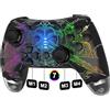 DYONDER Switch Controller, Wireless Switch Pro Controller per Switch/Switch Lite/Switch OLED, Gamepad Wireless per PC/iOS/Android con RGB/Programmabile/Motion Control/Vibrazione/Turbo/Wakeup (nero)