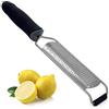 Granny's Kitchen Grattugia Limoni Lunga e Stretta - Zester Affilata in Acciaio Inox per Scorza di Agrumi Parmigiano Zenzero Formaggio Stagionato
