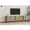 Hanah Home Supporto per TV, melammina, Zaffiro, Taglia Unica