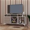 Hanah Home Supporto per TV, melammina, Bianco Cordoba, Taglia Unica