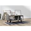 Hanah Home Clara-Antrachite, melammina, Grigio, Taglia Unica