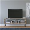 Hanah Home Supporto per TV, melammina, Quercia Bianca, Taglia Unica