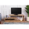 Hanah Home Supporto per TV, melammina, Quercia, Taglia Unica