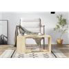 Hanah Home Oak Fenton-Quercia, melammina, Taglia Unica