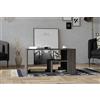 Hanah Home Eros-Anthracite Antracite, melammina, Grigio, Taglia Unica
