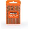 Gunpla Set Punte Trapano Professionali in Cobalto M35 HSS-CO 10 Pezzi 3mm per Metallo, Acciaio inossidabile, Alluminio, Legno, Ferro, Accessorio per Trapani