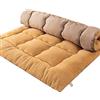 Generic Materasso pieghevole giapponese Tatami Roll Mat - Materasso futon ispessito - Morbido materasso pieghevole portatile - ideale per letti matrimoniali e singoli - Materassi futon per una notte di sonno