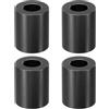 PATIKIL Spacer Alluminio M8 4pz Spaziatori Metallici Alluminio 8,2 Mm ID x 16 Mm OD x 20 Mm L Vite Distanziale Alluminio Distanziatore Rotondo per Bulloni a Vite 1/3 o M8 Nero