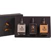 PIERO Dry Gin Combo X 3 PIERO Dry Gin - Old Tom - Navy 58 Strength - Distillato Artigianale Unico e Ricercato con Botaniche Fresche Ideale per Aperitivi e Cocktails Perfetto per Amanti del Gin 42/58% Vol - 2100 ml