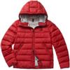 Blauer PIUMINO giubbotto USA da uomo in piuma ACTON 3023 24WBLUC03023 giacca giaccone 230gr. (IT, Testo, XL, Regular, Regular, 552LU ROSSO)
