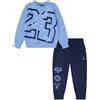 Nike Jordan Tuta Azzurro da Bambino 85D547-U90