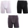 BaronHong Boxer da Uomo Performance 9 Intimo Sportivo Sportivo Gamba Lunga Cool Dry (Confezione da 3 (A), 7XL)