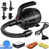 DOBESTS Pompa ad aria elettrica, pompa elettrica con 4 ugelli per gonfiabili Air Track Mat, materasso ad aria, galleggianti, zattere, letti ad acqua, barche, piscine per bambini, tavola SUP, palle da