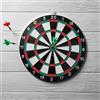 BullTek Gioco Bersaglio Freccette Regolamentare 38 CM Tiro al Bersaglio Tabellone Doppia Faccia Tiro a Segno Adulti e Ragazzi con 6 Frecce in Acciaio DartBoard Rotondo Casa da Appendere a Muro