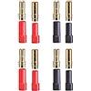 YUNIQUE GREEN-CLEAN-POWER - Connettori XT150 Maschio-Femmina 4 Paia per Batterie Rc Lipo | Plugs Oro 6mm | Compatibile 8AWG | Resistente Alta Temperatura, Rosso Nero, Plastica