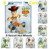 Hot Wheels 8 Modellini Toy Story 4 Disney Pixar Character Cars Hot Wheels Auto Come Foto