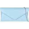 Girly HandBags Pochette da donna tinta unita, Nude, Medium