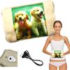 Powersell - Borsa Acqua Calda Elettrica | 500W Riscaldante con Tasche | Scaldamani, Scaldapiedi | Mantiene Calore fino a 5 Ore, Peluche, 2 CANI
