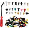 Molyorch 500 Pezzi Universal Auto Rivetto Clip, Rivetti Plastica Auto, Clip Pannelli Auto con Strumenti di Rimozione, per Macchina Allacciare, Riparazione Attrezzo