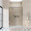 Parama Box Doccia Porta Nicchia 120cm Apertura Scorrevole Vetro Temperato Trasparente 8mm Anticalcare Installazione Reversibile Profili In Alluminio Cromato Altezza 195cm