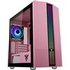 SERYAL PC PC Gaming Computer Desktop Assemblato AMD Ryzen 5 5600G - 6 Core 4,40 GHz Hd 1 TB Ram 32 GB Windows 11 Pro Rosa Wifi