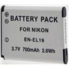 Otech Batteria Compatibile per Nikon COOLPIX S6600