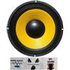 GK SOUND 1 WEB W-068 altoparlante da 16,5 cm 165 mm 6,5, 50 watt rms 100 watt max, impedenza 8 ohm, sensibilità 92 db, per casa, 1 pezzo + 3 sticker omaggio