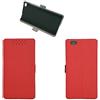 QiongniAN Custodia per Huawei P8 Standard Edition GRA-L09 Custodia Case Cover Red