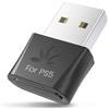 Avantree DG80-Gaming - Adattatore Dongle USB Bluetooth 5.3 per PS5 e Console da gioco, con aptX-Adaptive e bassa latenza, Chiavetta Trasmettitore Audio Wireless per Bluetooth Cuffie e Auricolari
