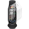 CUFEREDU 6 pcs Pellicola idrogel per Xiaomi Mi Band 9 1.62 Smart Band 9 Smartwatch Soft TPU Pellicola in gel Protezione dello schermo Autoguarigione, Installazione facile, Sensibile al tocco
