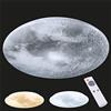 Proventa plafoniera LED luna Ø 40 cm con telecomando 18 Watt colore della luce da 3.000-5.500 K funzione luce notturna a regolazione continua