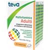 Teva Multivitaminico Adulti Integratore Vitamine e Minerali 30 Compresse