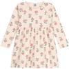 Petit Bateau A0BLU Abito A Maniche Lunghe Bambina Avalanche/Multico 6 Anni
