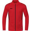 JAKO Giacca in Poliestere Challenge, Rosso/Nero, L Uomo