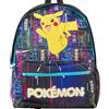Pokemon Zaino Pokémon grande con licenza Glow in The Dark | con Pikachu | Borsa per la scuola per ragazzi/e, bambini | il ritorno a scuola