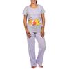 Disney Pigiama per Donna Winnie The Pooh Grigio Medium