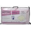 BIANCHERIAWEB Guanciale Cuscino Letto 50x80 cm Memory Anallergico Traspirante Sakura