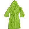 SOFFICIOSO Accappatoio Unisex in Spugna Uomo Donna con Cintura E Cappuccio Sophie S Verde Acido