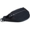 DONBOLSO Marsupio da Cintura Seattle | Borsello Uomo da Cintura in Pelle Fatta a Mano con Guarda Vintage | Borsa Cintura Grande per Uomo e Donna | Vintage Nero