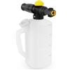 Fai Top 1L Cannone Schiuma,Ugello Regolabile e Dosatore Shampoo,Lancia Schiuma per Karcher K2 K3 K4 K5 K6 K7 Idropulitrice