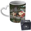 My Custom Style Tazza Cuore Manico Bianco#Arte-Narciso, Waterhouse#325ml