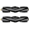 CHAIN PEAK (2 pezzi) T20 Omni Spazzole a rullo per il robot aspirapolvere ECOVACS DEEBOT X1 Omni/X1 Omni/ T20/ T10 T10 Plus T10 Turbo T10 Omni, kit spazzole a rullo per aspirapolvere robot, parti di ricambio