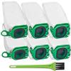 DrRobor 6 Sacchetti per Vorwerk Sacchetto Filtro per Folletto VB100 Aspirapolvere