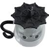 Volumoon Carina Tazza Gatto, Tazza di Latte Doppia Parete, Tazze da Caffè in Vetro Isolante, Tazze Trasparenti, Tazze Forma Ggatto con Manico per Donne Amanti dei Gatti Regalo Compleanno 300ML (A)