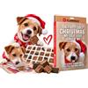 Flamingo Calendario avvento cani - Chick'n Snack - 24 snack XXL - senza glutine - senza zuccheri aggiunti - Flamingo