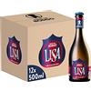 Birra Del Borgo Lisa, Birra Bottiglia - Pacco da 12x50cl