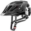 uvex Quatro CC Casco de Bicicleta, Adultos Unisex, All Black Matt, 52-57 cm